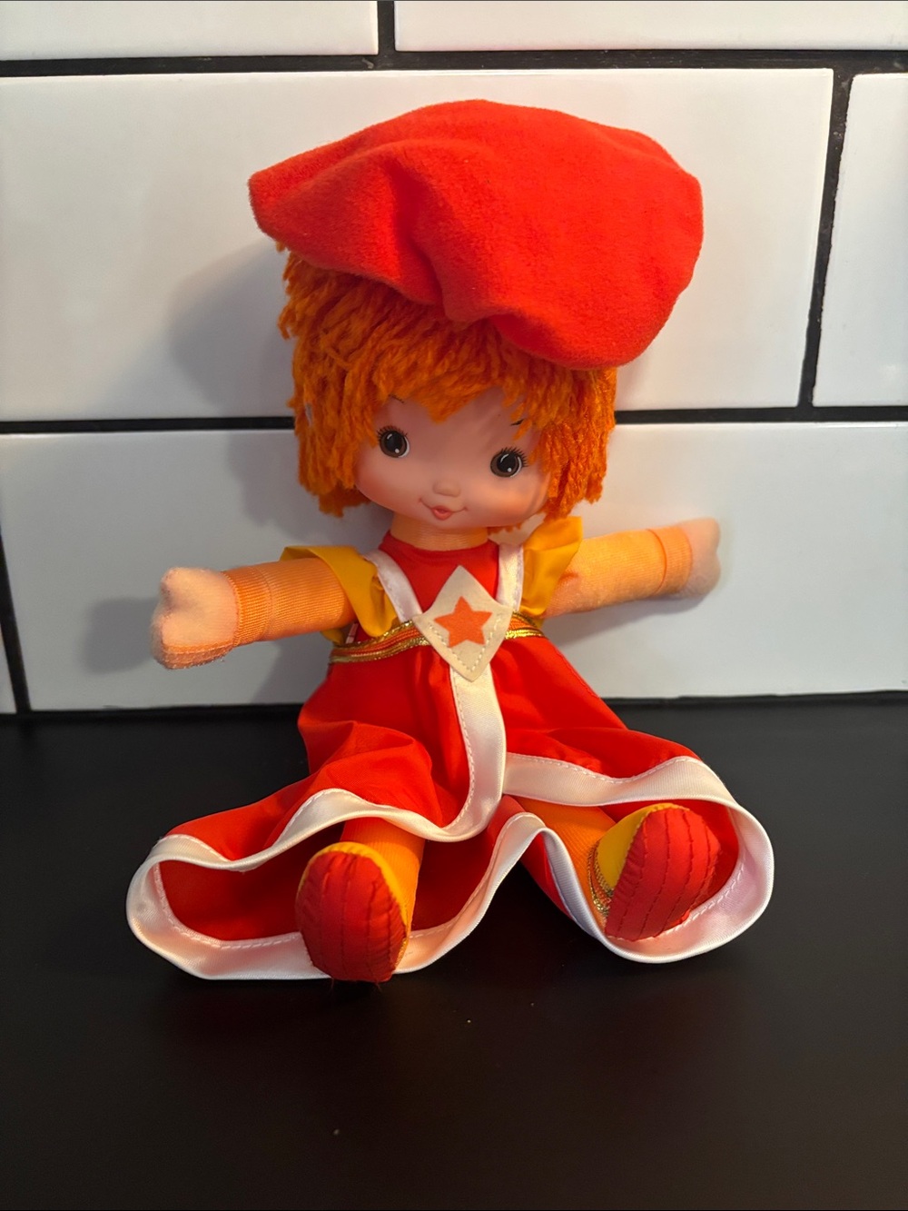 Vintage 80’s LaLa Orange Rainbow Brite Doll